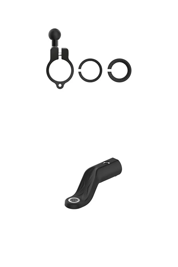 Titreşim Modüllü Gidon ve Ayna Bağlantılı Telefon Tutucu